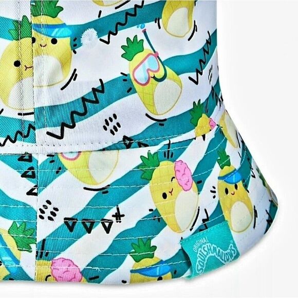 Squishmallows Maui Pineapple Bucket Hat NWT - Picture 2 of 4